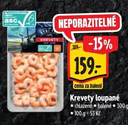 Albert Krevety loupané nabídka