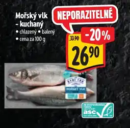 Albert Mořský vlk - kuchaný nabídka