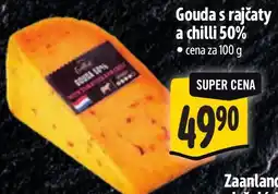 Albert Gouda s rajčaty a chilli 50% nabídka