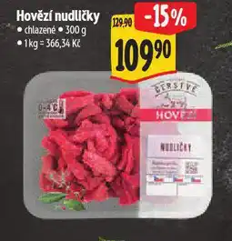 Albert Hovězí nudličky nabídka