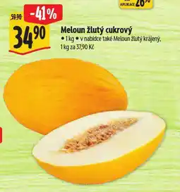 Albert Meloun žlutý cukrový nabídka