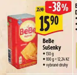 Albert Bebe sušenky nabídka