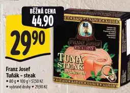 Albert Franz josef tuňák - steak nabídka