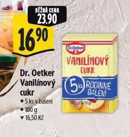 Albert Dr. oetker vanilkový cukr nabídka