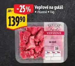 Albert Vepřové na guláš nabídka