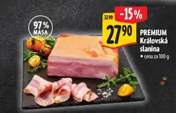 Albert Premium Královská slanina nabídka