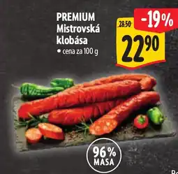 Albert Premium Mistrovská klobása nabídka