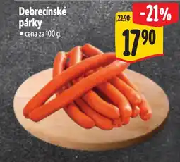 Albert Debrecínské párky nabídka