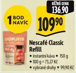 Albert Nescafé Classic Refill nabídka