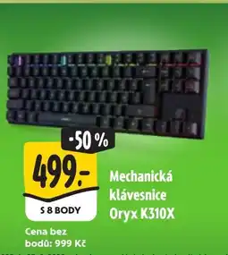 Albert Mechanická klávesnice Oryx K310X nabídka