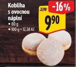 Albert Kobliha s ovocnou náplní nabídka