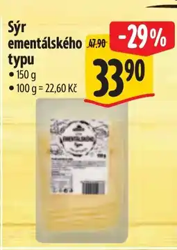Albert Sýr ementálského typu nabídka