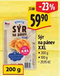 Albert MADETA Sýr na pánev XXL nabídka