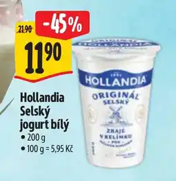 Albert HOLLANDIA Selský jogurt bílý nabídka