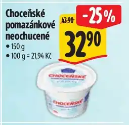 Albert Choceňské pomazánkové neochucené nabídka