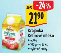 Albert Krajanka Kefírové mléko nabídka
