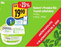 Albert Nature's Promise Bio Tvaroh odtučněný nabídka