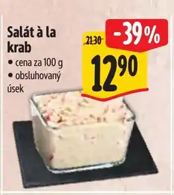 Albert Salát à la krab nabídka