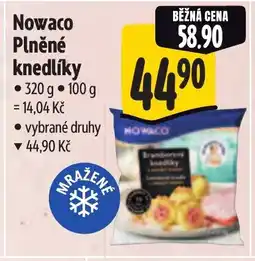 Albert NOWACO Plněné knedlíky nabídka