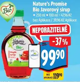 Albert Nature's Promise Bio Javorový sirup nabídka