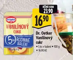 Albert Dr. Oetker Vanilínový cukr nabídka