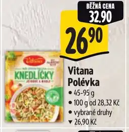Albert Vitana Polévka nabídka