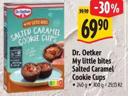 Albert Dr. Oetker My little bites Salted Caramel Cookie Cups nabídka