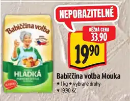 Albert Babiččina volba Mouka nabídka