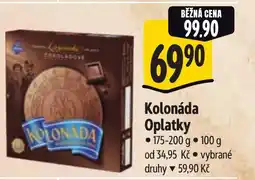 Albert Kolonáda Oplatky nabídka