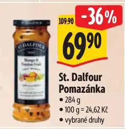 Albert St. Dalfour Pomazánka nabídka