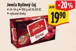 Albert Jemča Bylinný čaj nabídka
