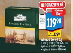 Albert Ahmad Černý čaj nabídka