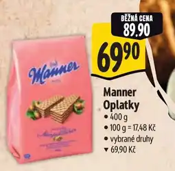 Albert Manner Oplatky nabídka