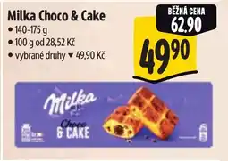 Albert Milka Choco & Cake nabídka