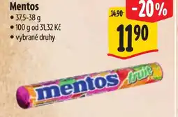 Albert Mentos nabídka