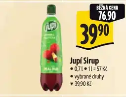 Albert Jupí Sirup nabídka