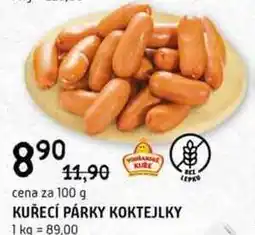 Terno KUŘECÍ PÁRKY KOKTEJLKY 100 g nabídka