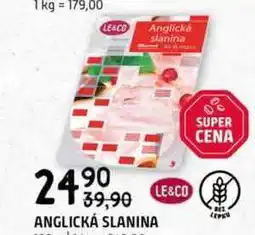 Terno Anglická slanina 100 g nabídka
