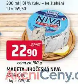 Terno MADETA JIHOČESKÁ NIVA 100 g nabídka