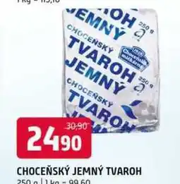 Terno CHOCEŇSKÝ JEMNÝ TVAROH 250 g nabídka