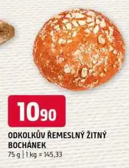 Terno ODKOLKŮV ŘEMESLNÝ ŽITNÝ BOCHÁNEK 75 g nabídka