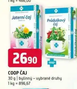 Terno COOP ČAJ 30 g nabídka