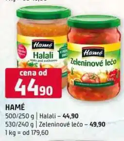Terno HAMÉ 500/250 g nabídka