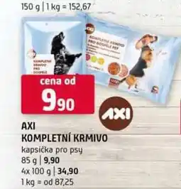 Terno AXI KOMPLETNÍ KRMIVO kapsička pro psy 85 g nabídka