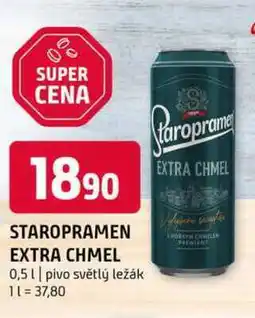 Terno STAROPRAMEN EXTRA CHMEL 0,5 l nabídka