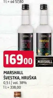 Terno MARSHALL ŠVESTKA, HRUŠKA 0,5 l nabídka