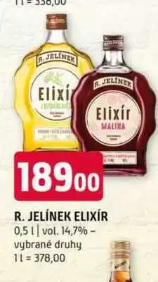 Terno R. JELÍNEK ELIXÍR 0,5 l nabídka