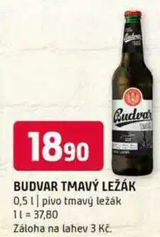Terno BUDVAR TMAVÝ LEŽÁK 0,5 l nabídka