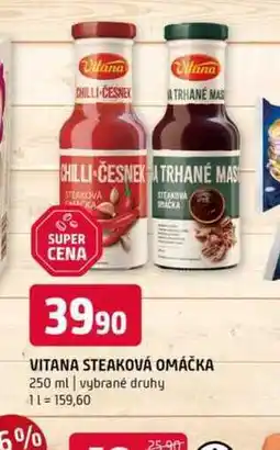 Terno VITANA STEAKOVÁ OMÁČKA 250 ml nabídka