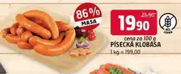 Terno PÍSECKÁ KLOBÁSA 100 g nabídka